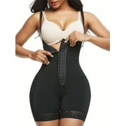 LapaPlus Womens Plus Size Shapewear Tummy Control Bodysuit Waist Trainer Compression Fajas Corset Body Shaper